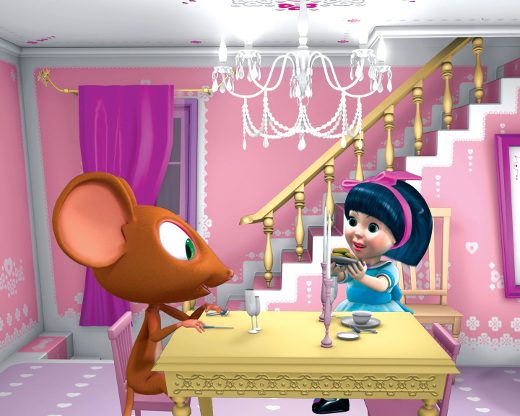 little-mouse who wanted to touch a star animation film still