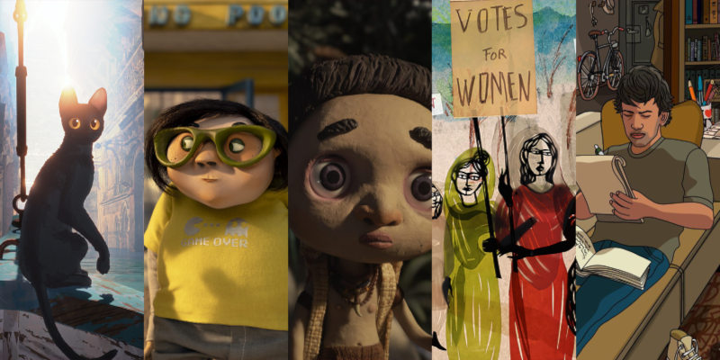 European Film Awards 2024: Animation Nominees Still Collage