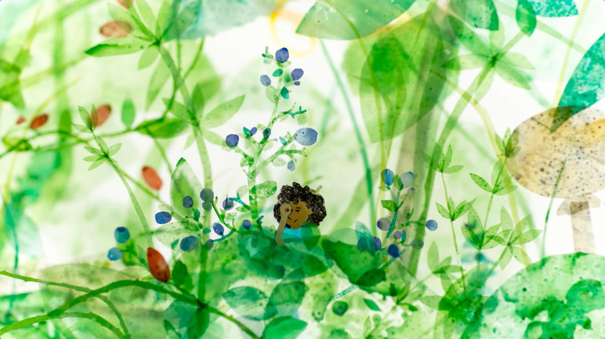Camille & Chameleon, dir. Lucie Nichelmann, animation film still