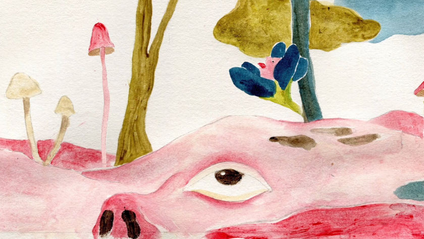 Weronika Anna Marianna’s Cosmo Sheldrake animation music video still by Stop The Music