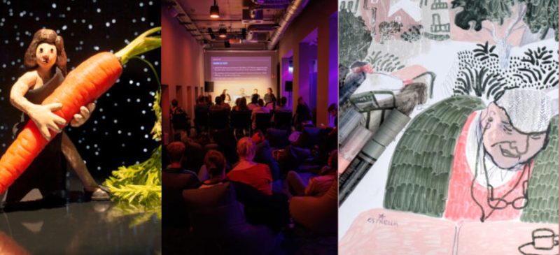 Festival of Animation Berlin selected workshops highlights collage