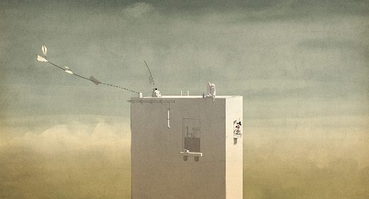 In the distance by Florian Grolig animation film still